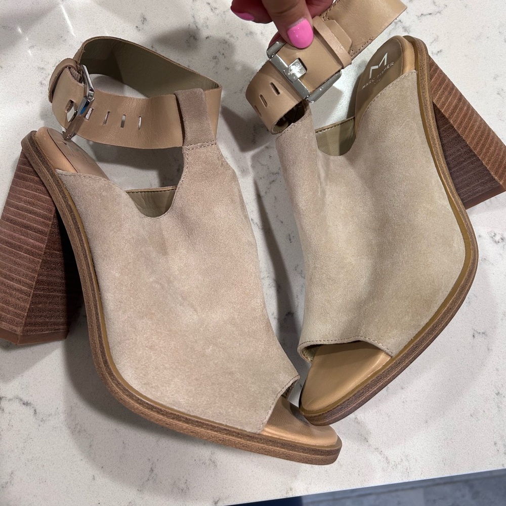 Marc Fisher Block Heels Size 8